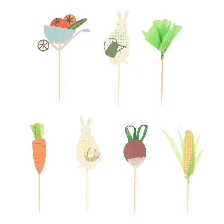 Bunny Garden Cupcake Kit Bonjour Fete Party Supplies Easter Baking