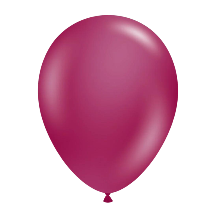 BURGUNDY TUFTEX LATEX BALLOON Qualatex Balloons Bonjour Fete - Party Supplies