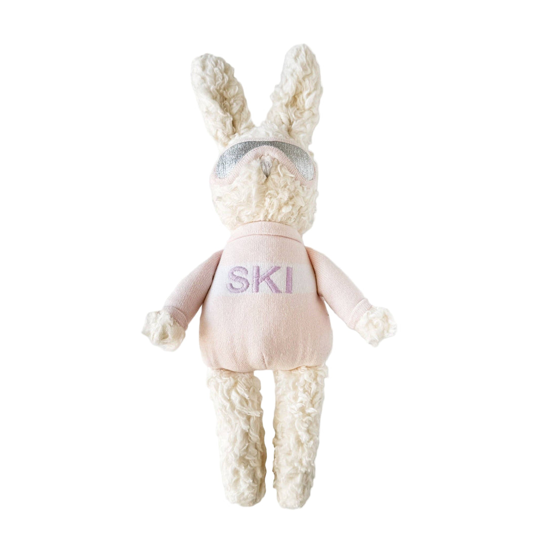 Plush Bunny Ski Toy Baby Kid Stuffed Animal Snow Resort Gift: Default Title The Blueberry Hill Plush Bunny Ski Toy Baby Kid Stuffed Animal Snow Resort Gift: Default Title Bonjour Fete - Party Supplies