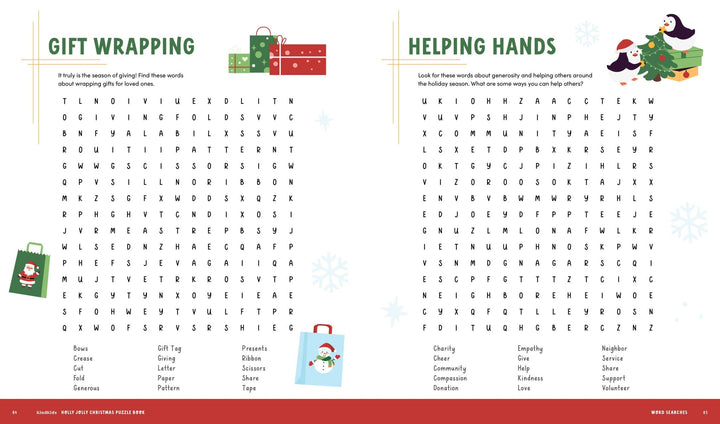 Holly Jolly Christmas Puzzle Book