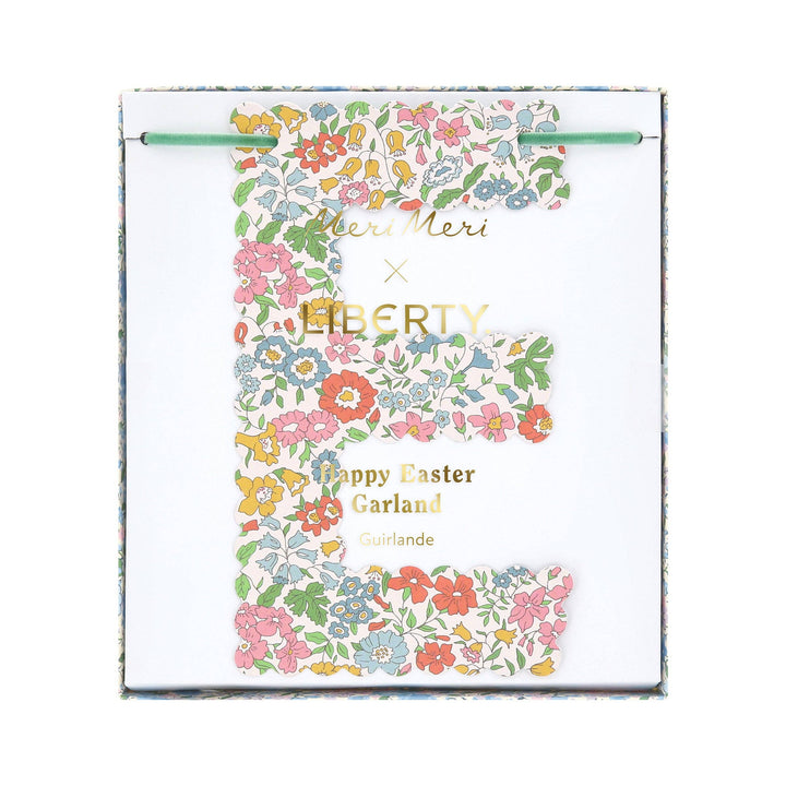 Meri Meri x Liberty Happy Easter Garland Meri Meri Meri Meri x Liberty Happy Easter Garland Bonjour Fete - Party Supplies