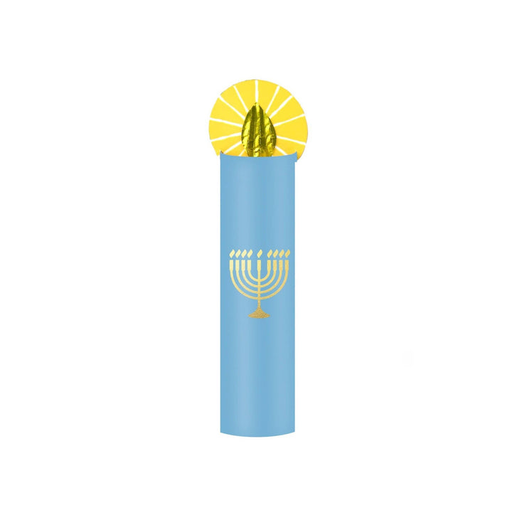 HANUKKAH SURPRISE CANDLE TOPS Malibu Hanukkah Bonjour Fete - Party Supplies