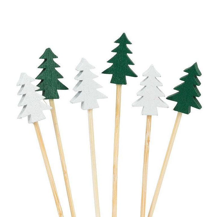 Christmas Tree Food & Cocktail Picks