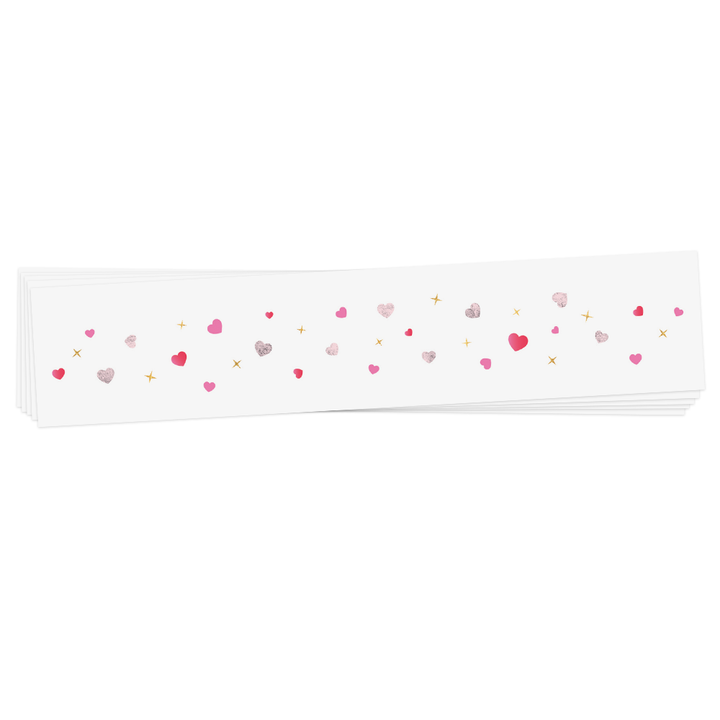 HEART FRECKLES Flash Tattoos HEART FRECKLES Bonjour Fete - Party Supplies