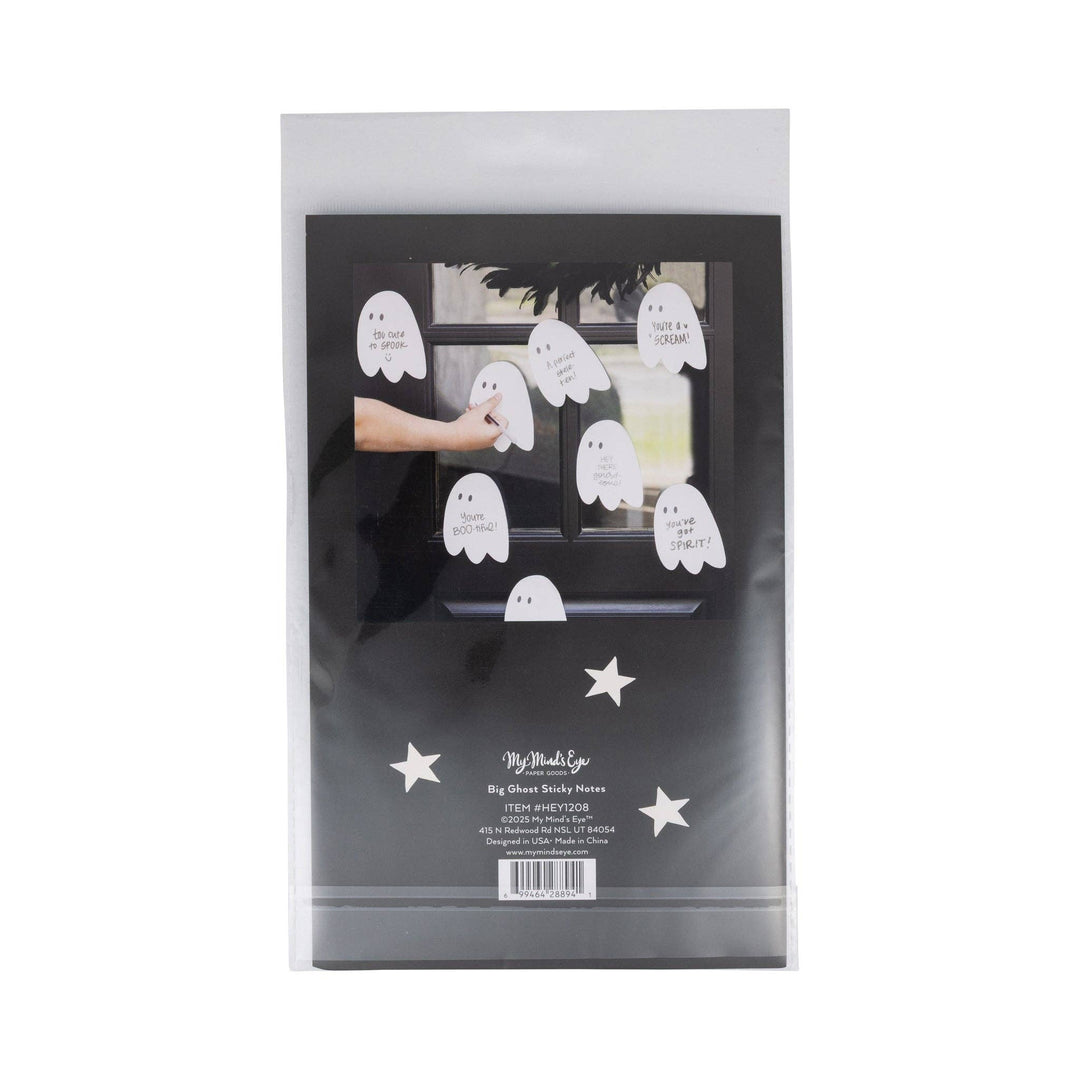 HEY1208 - Ghost Shaped Jumbo Sticky Notes My Mind’s Eye HEY1208 - Ghost Shaped Jumbo Sticky Notes Bonjour Fete - Party Supplies