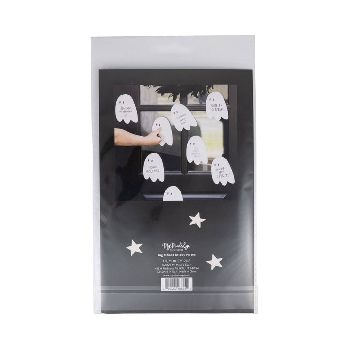 HEY1208 - Ghost Shaped Jumbo Sticky Notes My Mind’s Eye HEY1208 - Ghost Shaped Jumbo Sticky Notes Bonjour Fete - Party Supplies
