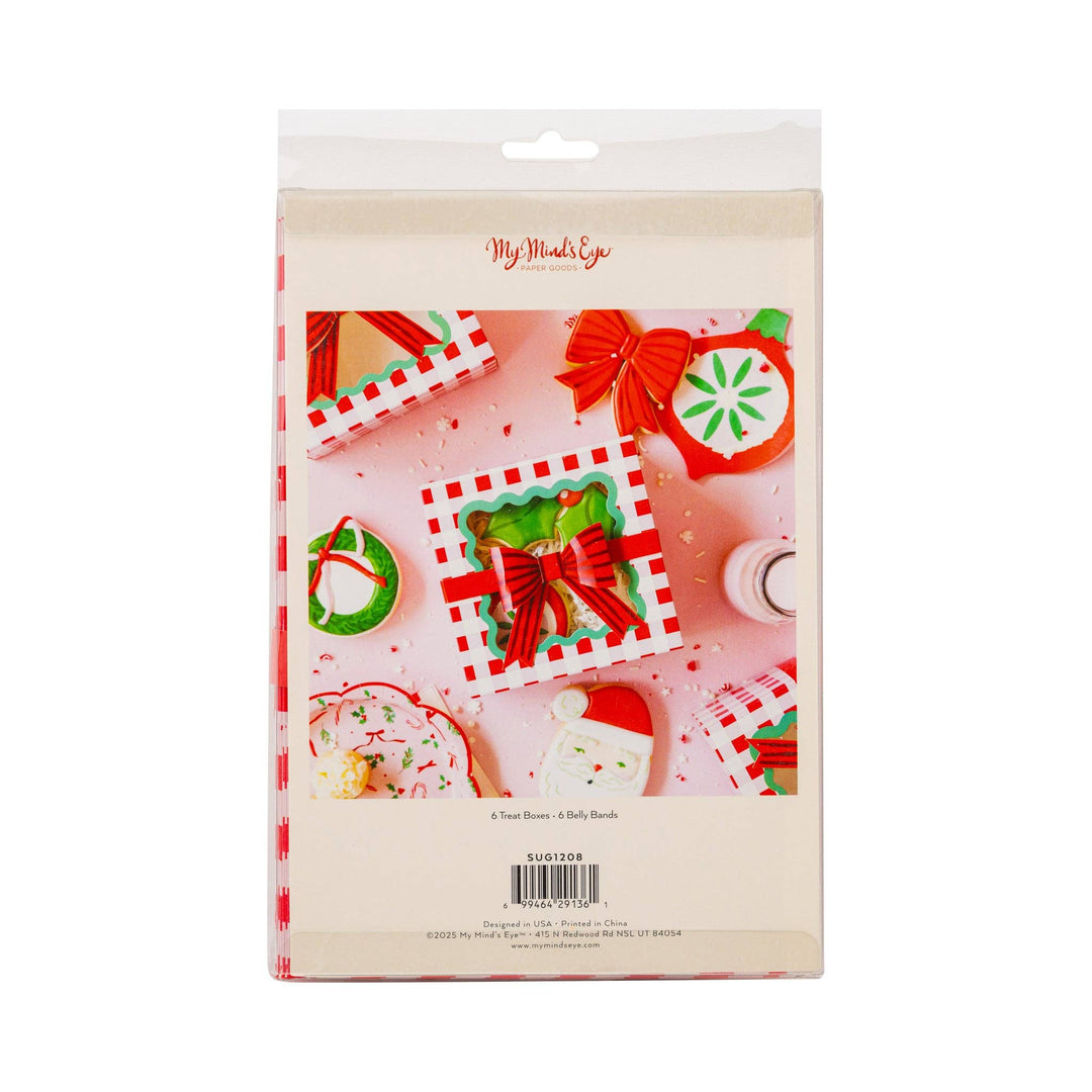 SUG1208 - Cookie Box My Mind’s Eye SUG1208 - Cookie Box Bonjour Fete - Party Supplies