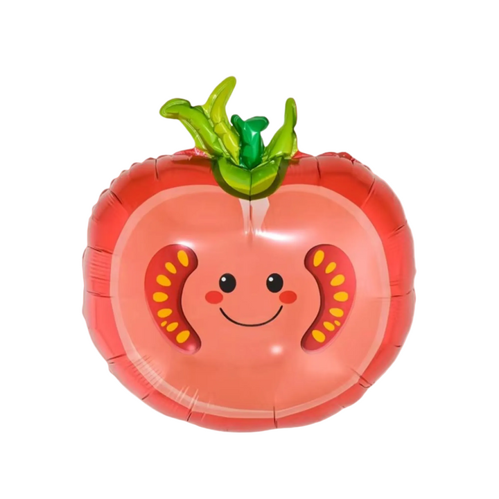 Tomato Foil Balloon – 18" | Farmers Market & Party Décor Zoey Christina Tomato Foil Balloon – 18" | Farmers Market & Party Décor Bonjour Fete - Party Supplies