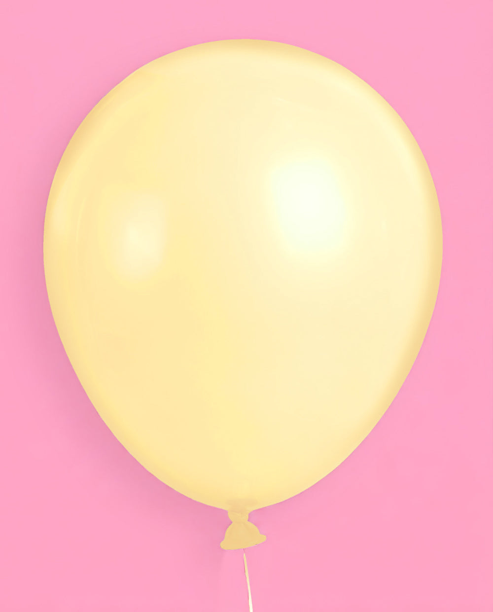 Detail of light pink and white camp latex balloons