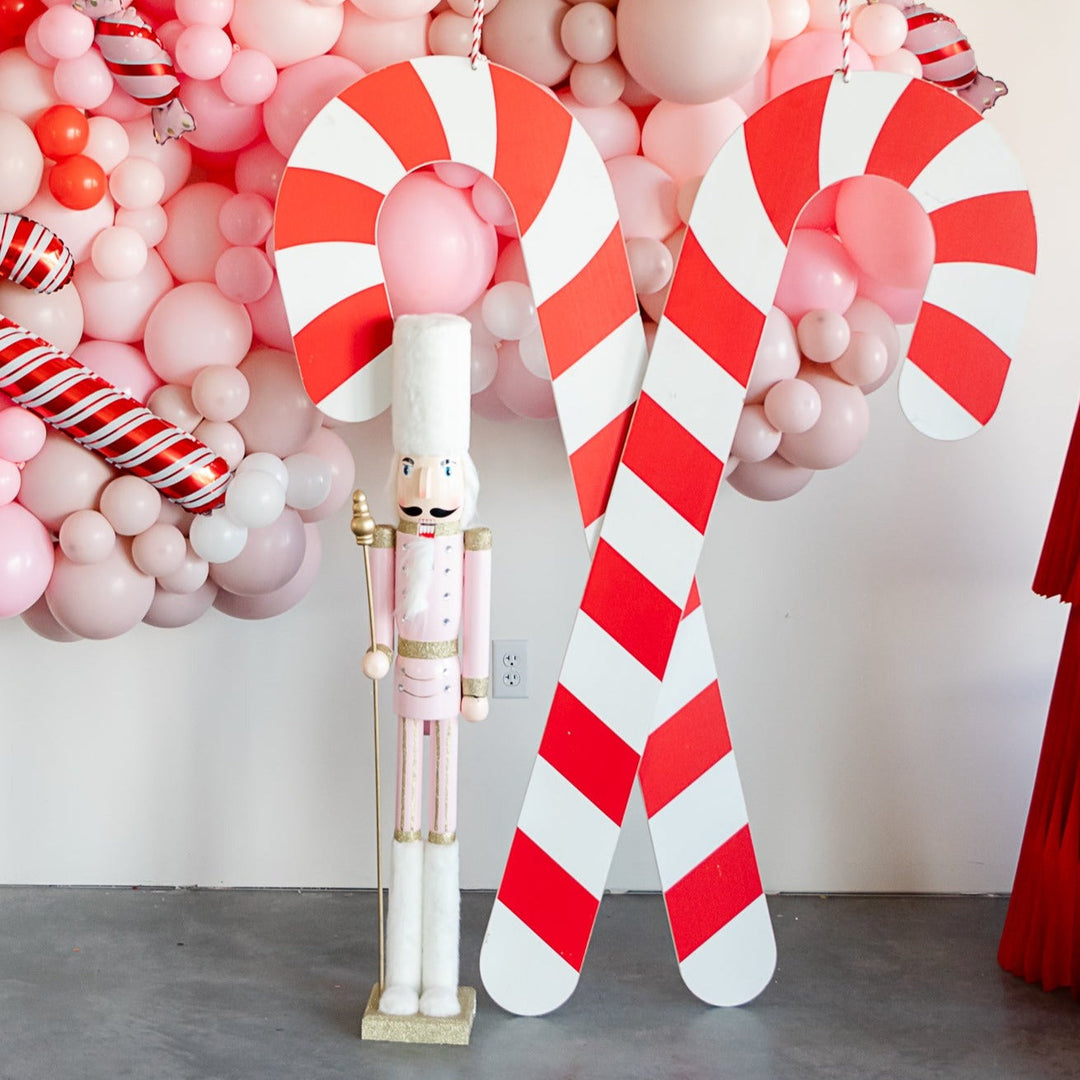LARGE PINK NUTCRACKER 8 Oak Lane 0 Faire Bonjour Fete - Party Supplies