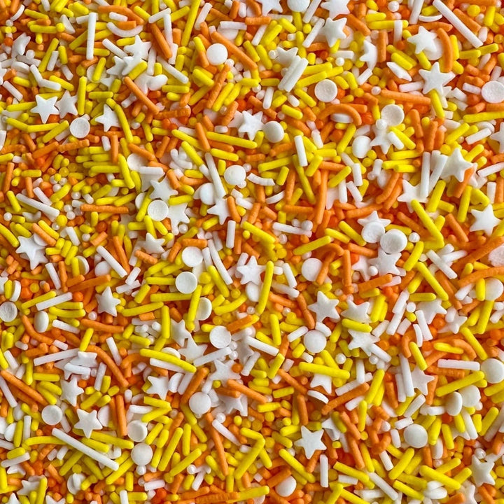 CANDY CORN SPRINKLE MEDLEY Sweetapolita Sprinkles CANDY CORN SPRINKLE MEDLEY Bonjour Fete - Party Supplies