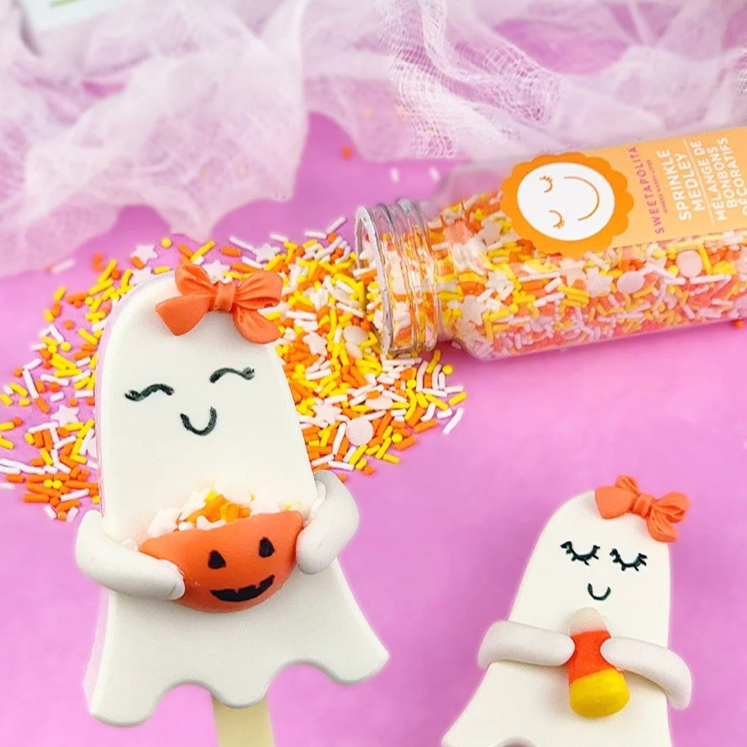 CANDY CORN SPRINKLE MEDLEY Sweetapolita Sprinkles CANDY CORN SPRINKLE MEDLEY Bonjour Fete - Party Supplies