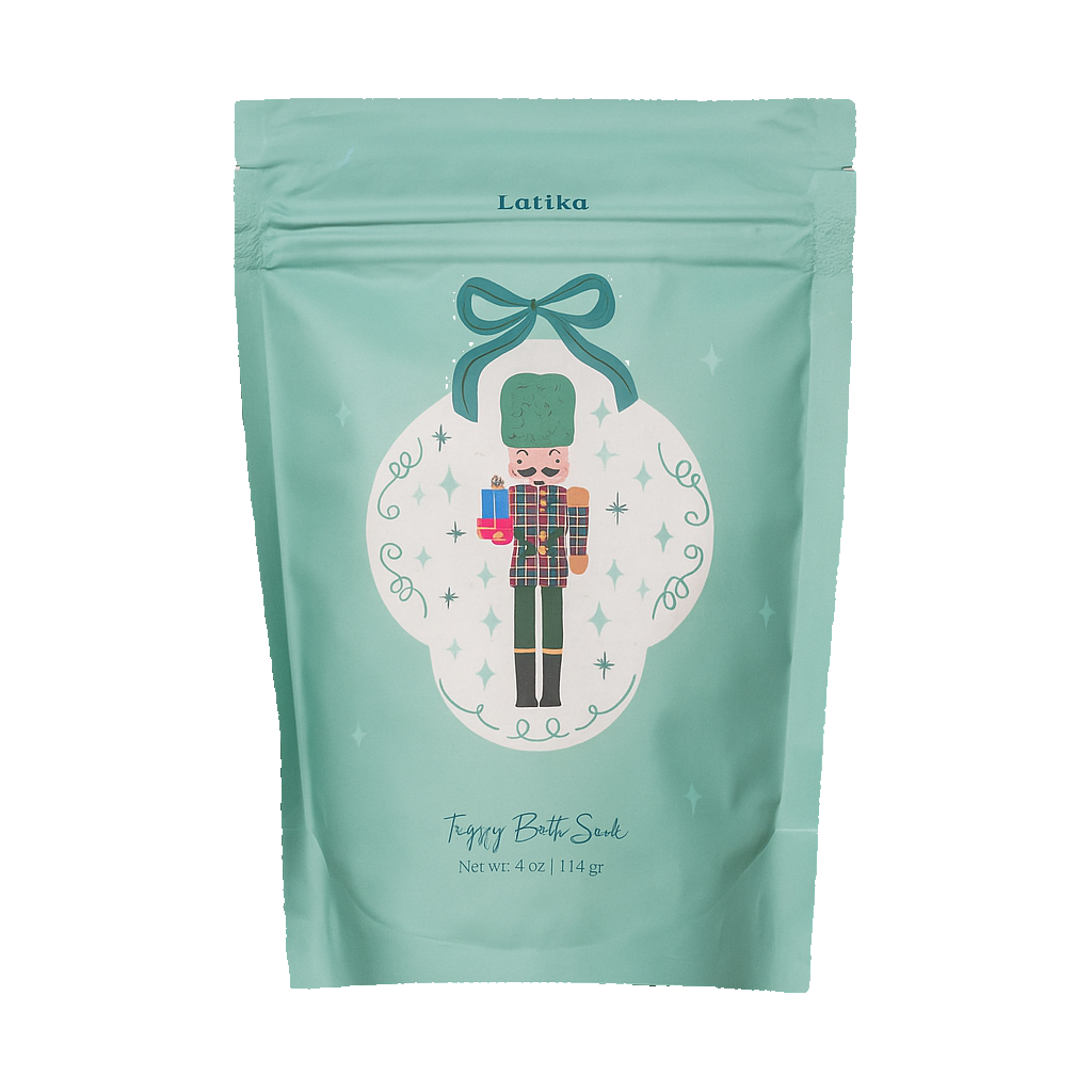 Christmas Nutcracker 🍭 Fizzing Bath Soak Latika Beauty Christmas Nutcracker 🍭 Fizzing Bath Soak Bonjour Fete - Party Supplies