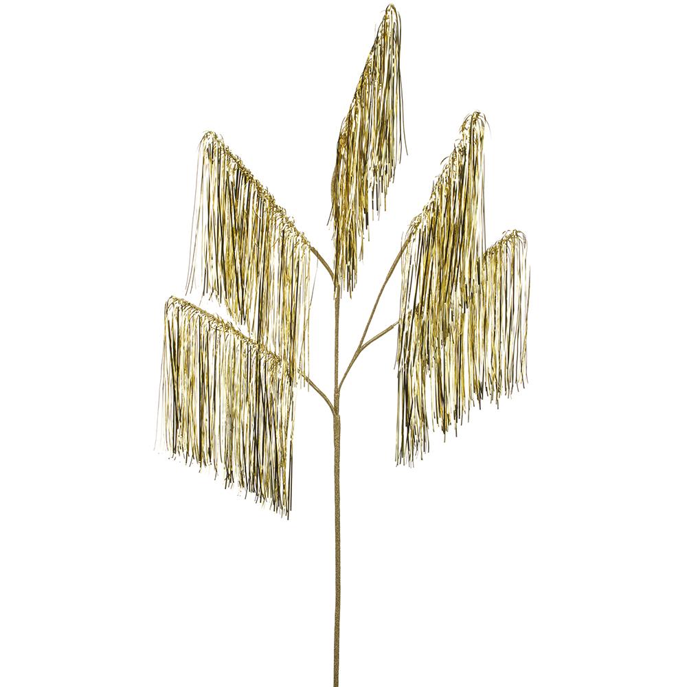 GOLD TINSEL HANGING SPRAY Allstate Floral Spray GOLD TINSEL HANGING SPRAY Bonjour Fete - Party Supplies