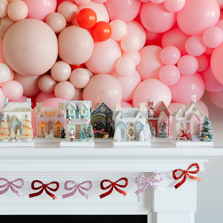 PETITE WHITE FRENCH VILLA BY CODY FOSTER Cody Foster Co. Christmas House Bonjour Fete - Party Supplies