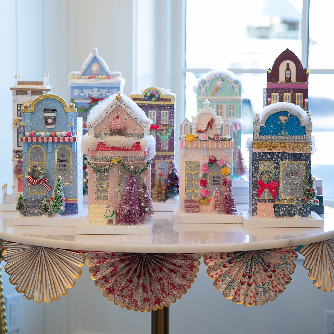 ELLEN'S SHOE SHOPPE BY CODY FOSTER Cody Foster Co. Christmas Trees & Houses ELLEN'S SHOE SHOPPE BY CODY FOSTER Bonjour Fete - Party Supplies