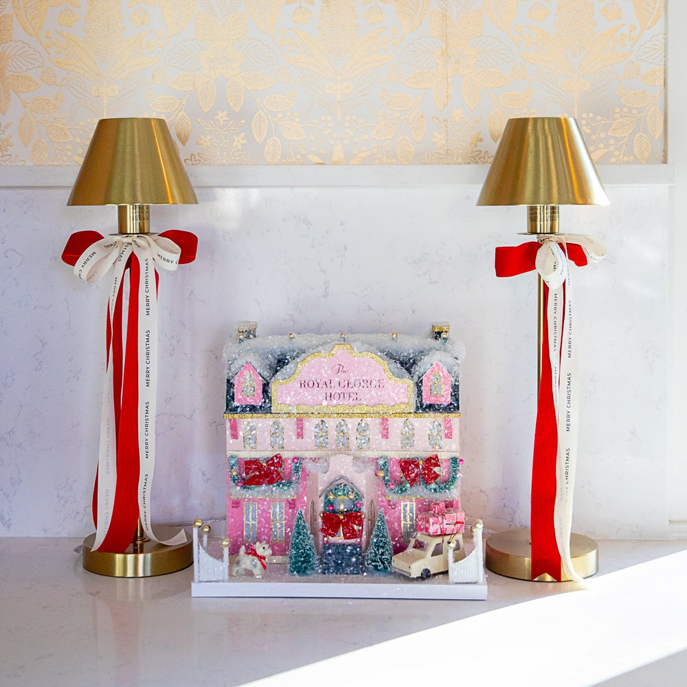 THE ROYAL GEORGE HOTEL BY CODY FOSTER Cody Foster Co. Christmas Trees & Houses THE ROYAL GEORGE HOTEL BY CODY FOSTER Bonjour Fete - Party Supplies