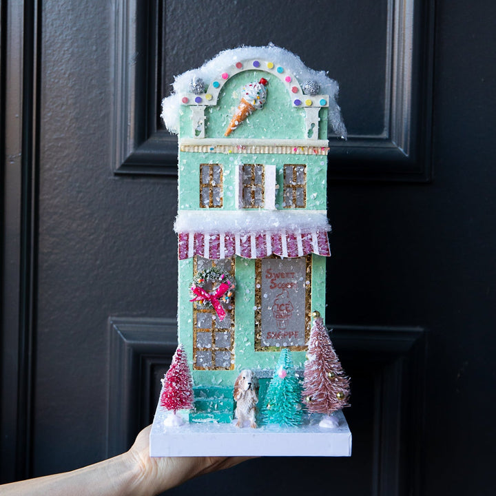 ICE CREAM SHOPPE BY CODY FOSTER Cody Foster Co. Christmas Trees & Houses ICE CREAM SHOPPE BY CODY FOSTER Bonjour Fete - Party Supplies
