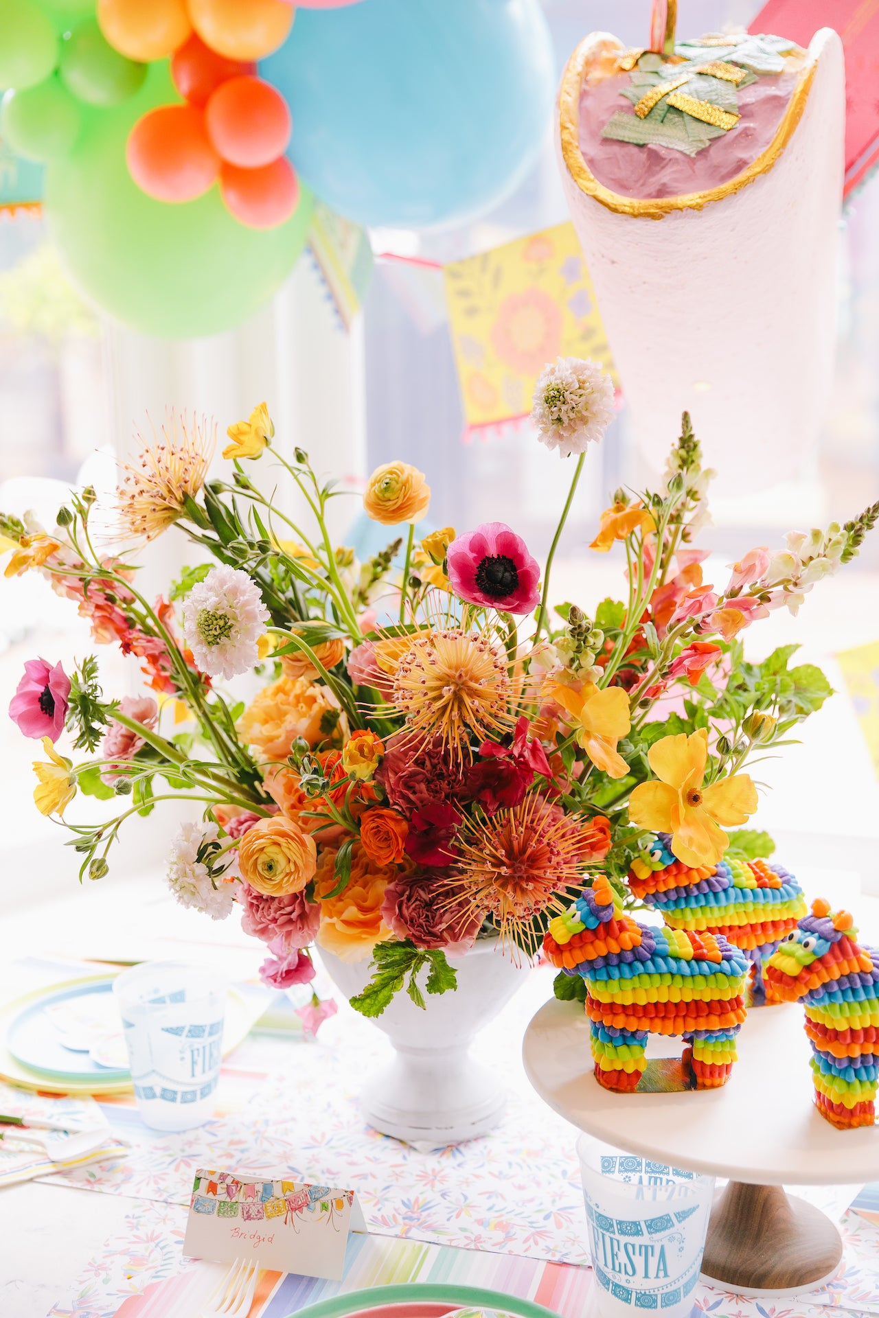 Fiesta party supplies and decoration ideas.