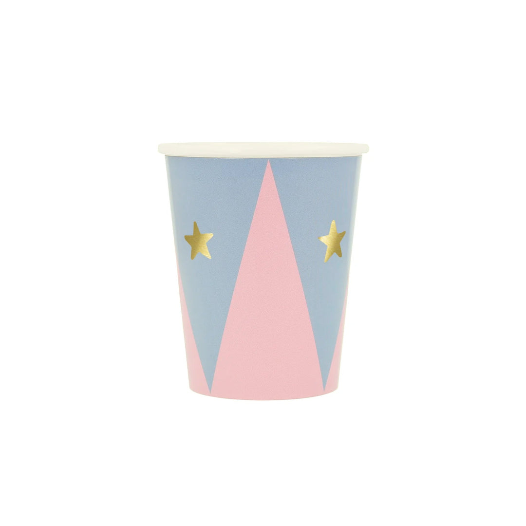 CIRCUS CUPS Meri Meri Cups Bonjour Fete - Party Supplies