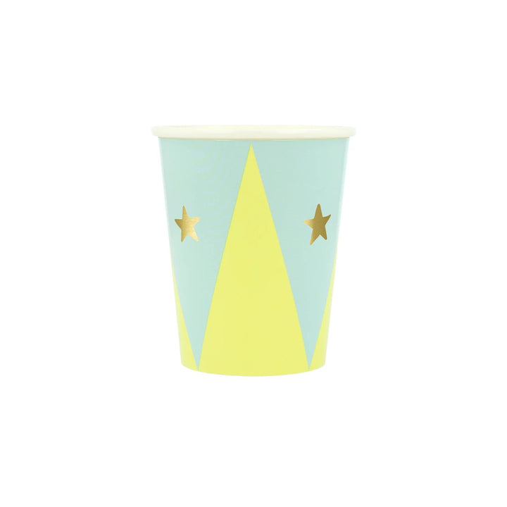 CIRCUS CUPS Meri Meri Cups Bonjour Fete - Party Supplies
