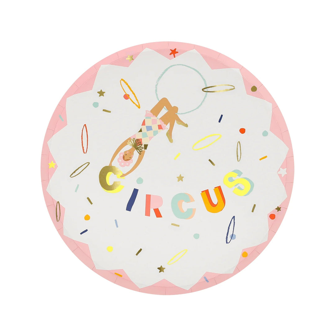 Circus Side Plates Bonjour Fete Party Supplies Circus Party