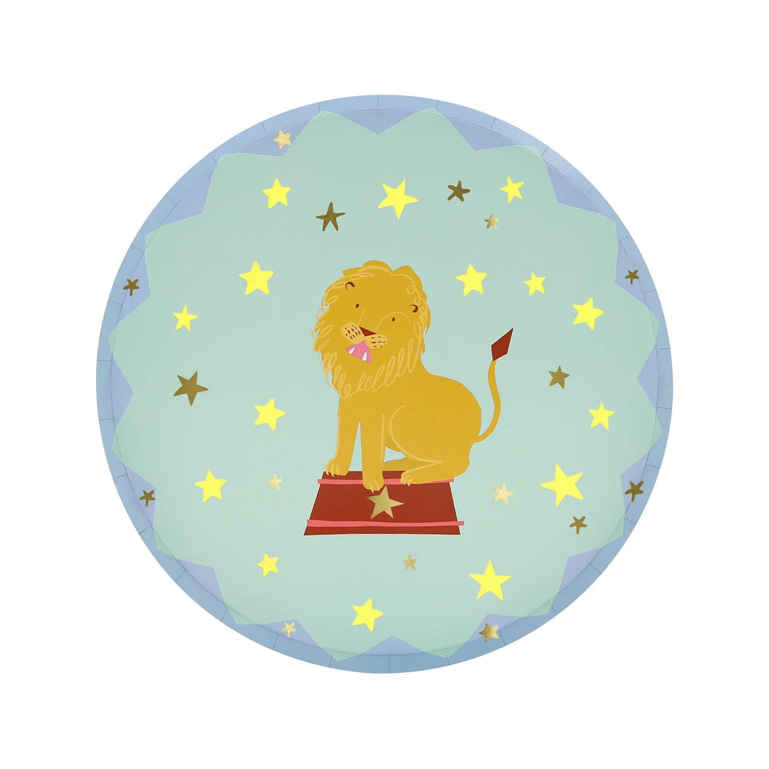 Circus Side Plates Bonjour Fete Party Supplies Circus Party