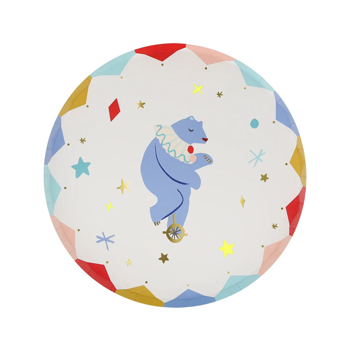 Circus Side Plates Bonjour Fete Party Supplies Circus Party