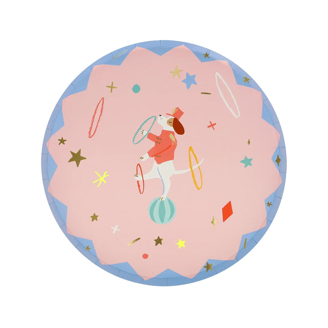 Circus Side Plates Bonjour Fete Party Supplies Circus Party