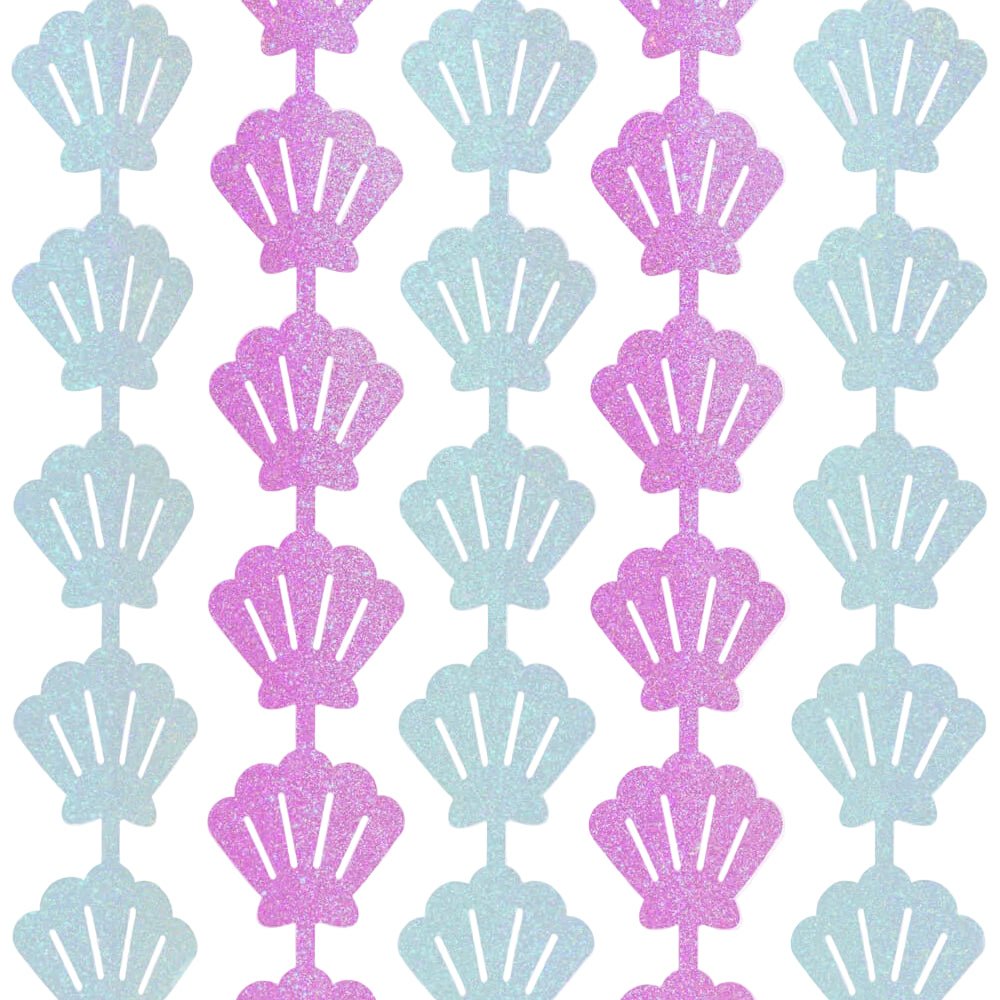 Mermazing Curtain - iridescent foil curtain xo, Fetti foil curtain Mermazing Curtain - iridescent foil curtain Bonjour Fete - Party Supplies