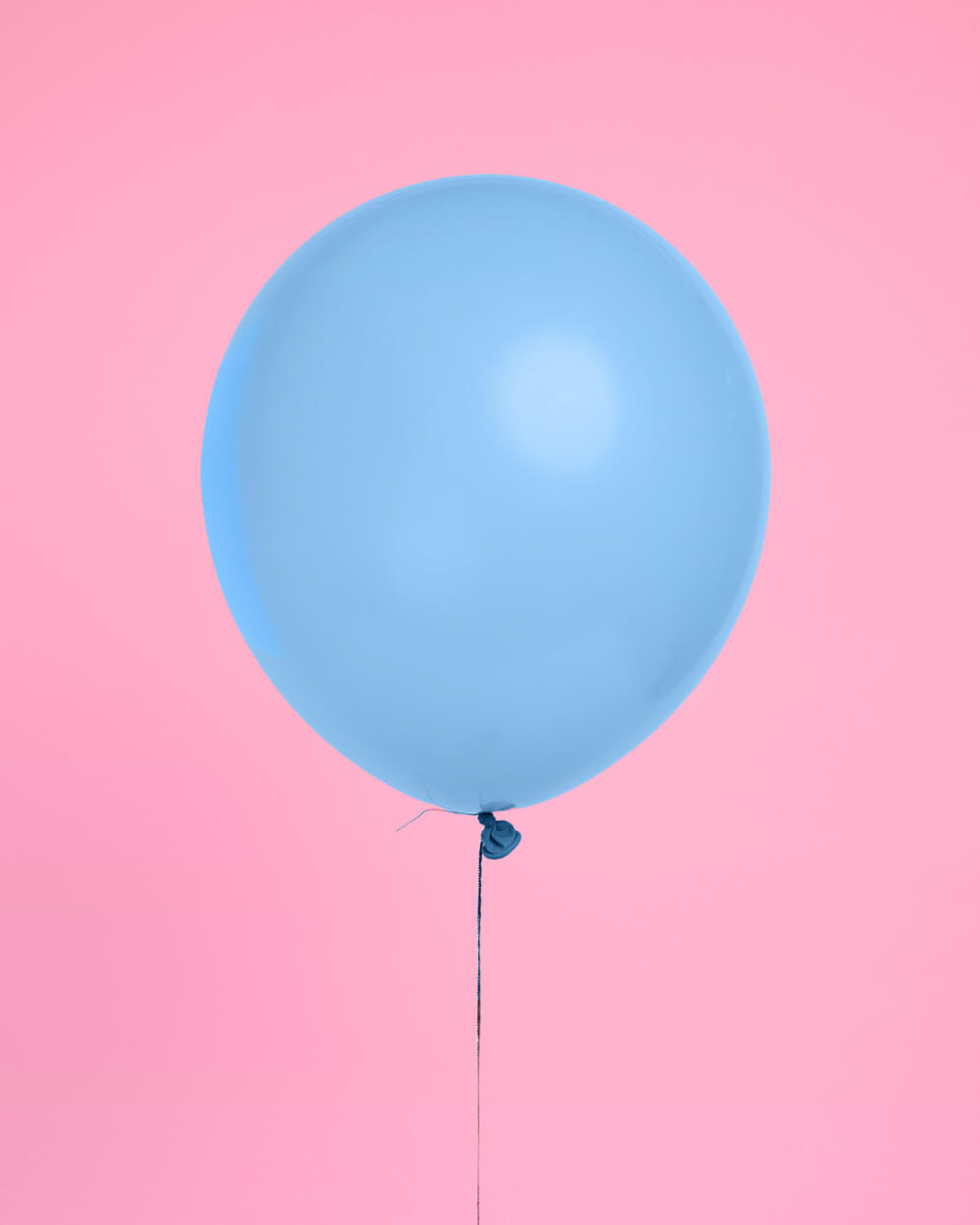 Styled coastal blue and white latex balloons for a seaside or coastal party