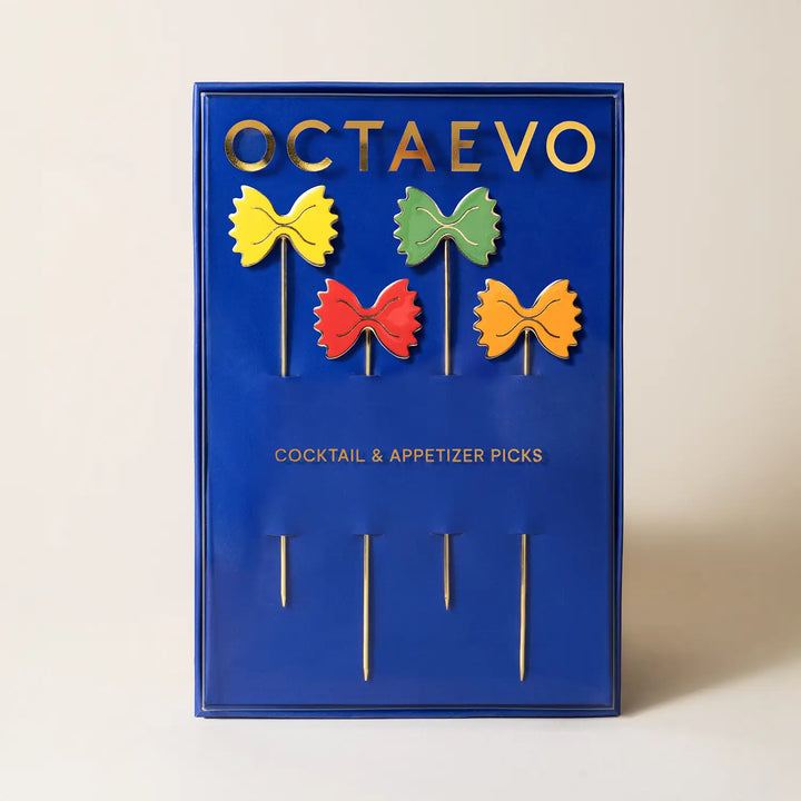 Octaevo Cocktail Picks - Pasta Party (Set of 4) 54Celsius Cocktail Picks Octaevo Cocktail Picks - Pasta Party (Set of 4) Bonjour Fete - Party Supplies