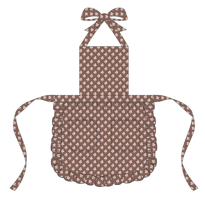 Constance Floral Ruffled Kids Apron