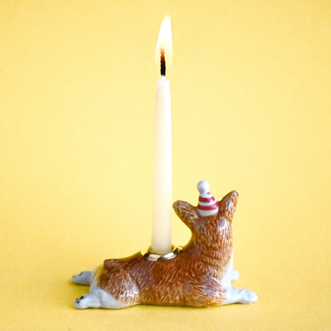 Corgi Cake Topper Camp Hollow Corgi Cake Topper Bonjour Fete - Party Supplies