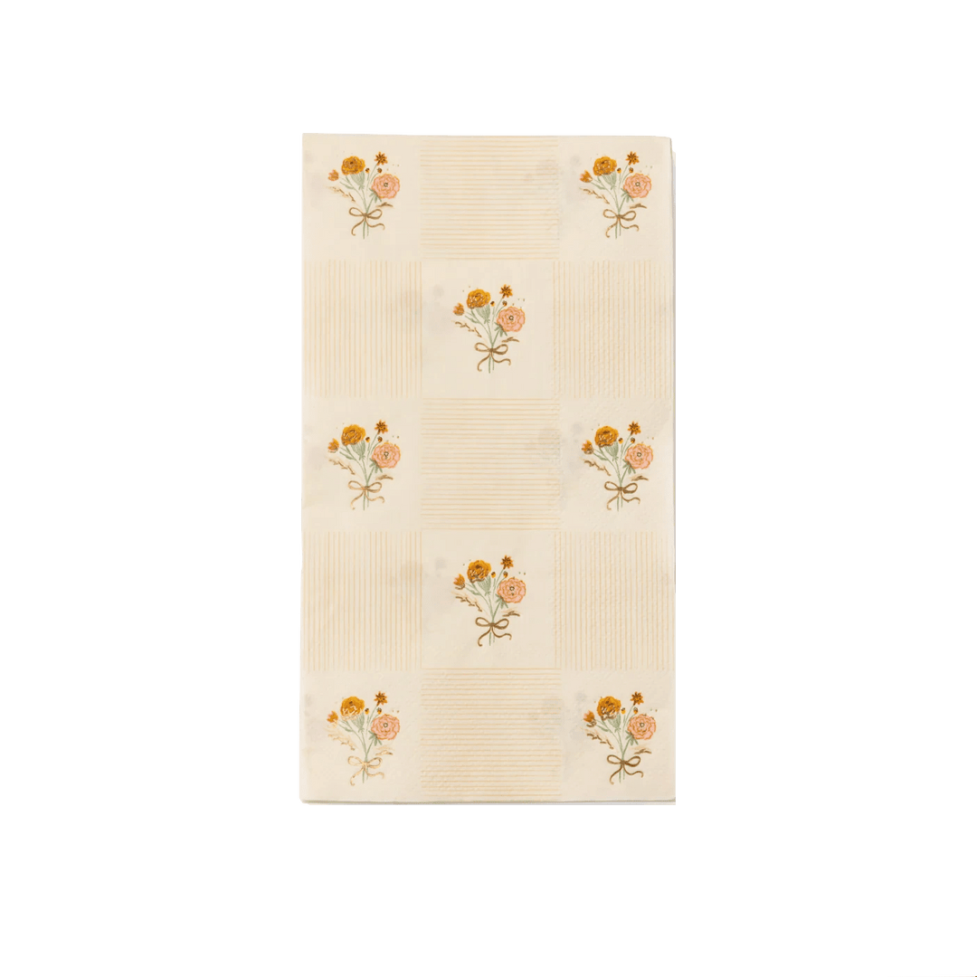 COZY FALL FLORAL PARTY KIT Bonjour Fête  Thanksgiving Party Supplies COZY FALL FLORAL PARTY KIT Bonjour Fete - Party Supplies