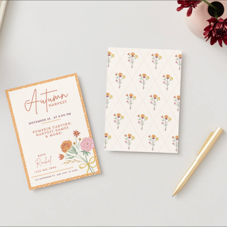 COZY FALL DIGITAL PARTY INVITATION DOWNLOAD Bonjour Fête COZY FALL DIGITAL PARTY INVITATION DOWNLOAD Bonjour Fete - Party Supplies