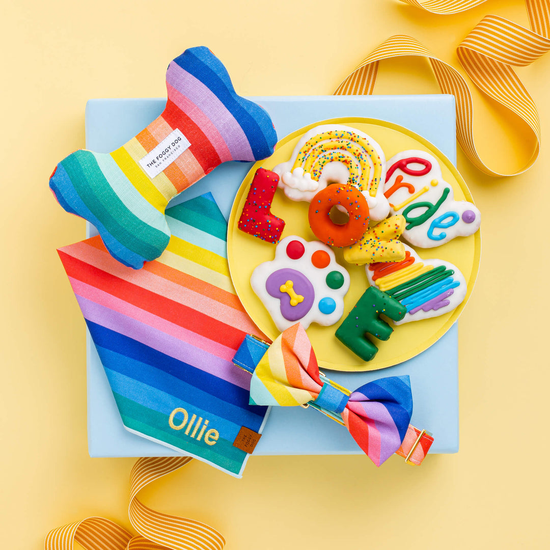 Over the Rainbow Dog Bandana
