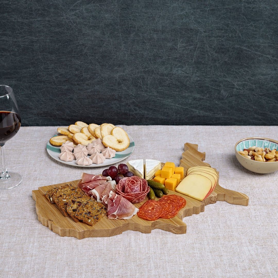 USA Map Serving Board - Bonjour Fête 