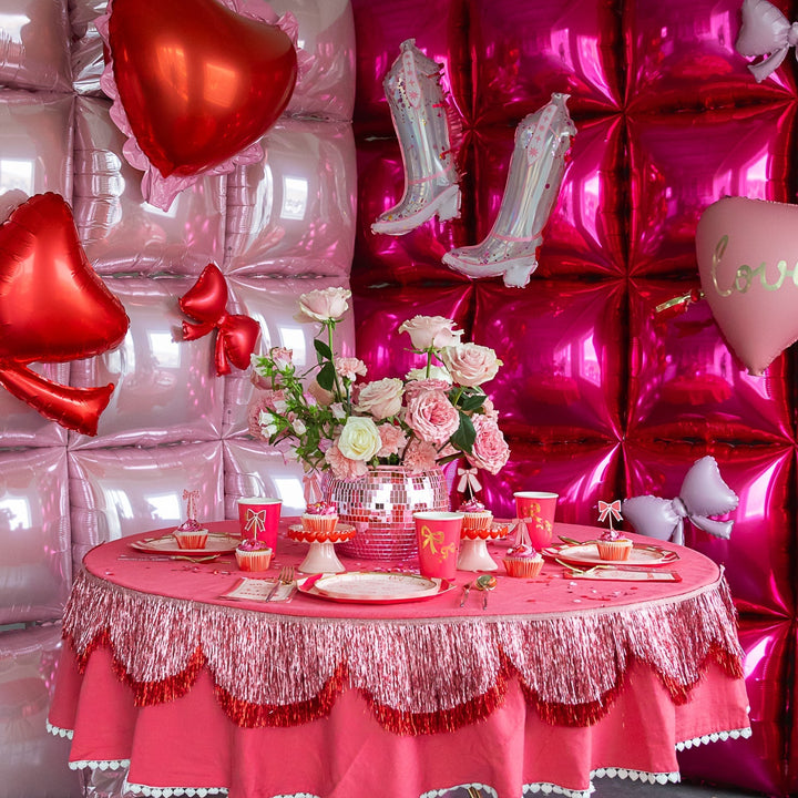 FRINGE COWGIRL BOOT BALLOON SET Packed Party Balloon FRINGE COWGIRL BOOT BALLOON SET Bonjour Fete - Party Supplies