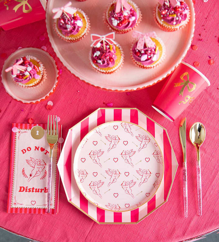 CUPID'S CRUSH DO NOT DISTURB GUEST TOWELS Bonjour Fete Napkins CUPID'S CRUSH DO NOT DISTURB GUEST TOWELS Bonjour Fete - Party Supplies