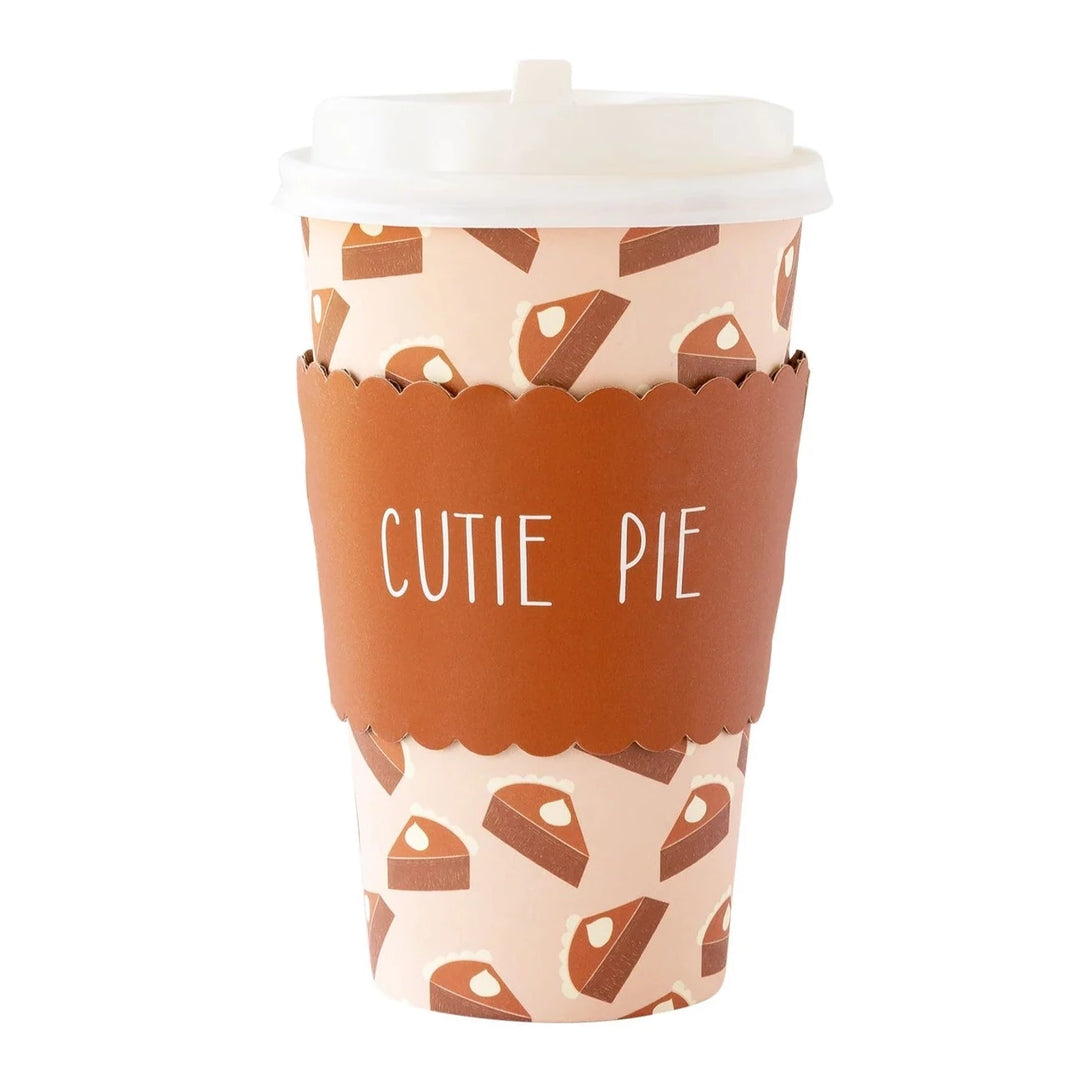CUTIE PIE COFFEE CUPS My Mind's Eye Bonjour Fete - Party Supplies