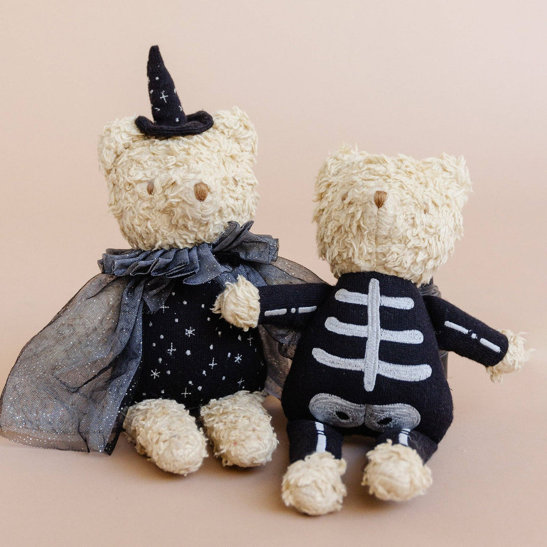 Plush Skeleton Bear Toy Halloween Stuffed Animal Doll Baby The Blueberry Hill Plush Skeleton Bear Toy Halloween Stuffed Animal Doll Baby Bonjour Fete - Party Supplies