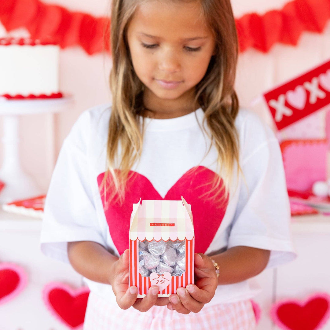 VAL1206 - Kissing Booth Treat Boxes My Mind’s Eye VAL1206 - Kissing Booth Treat Boxes Bonjour Fete - Party Supplies