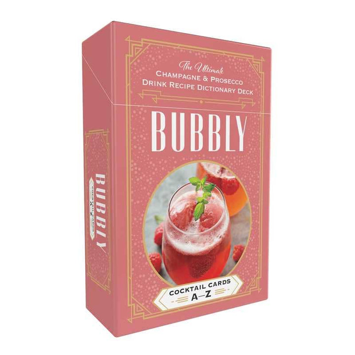 Bubbly Cocktail Cards A–Z by Adams Media: Flashcards; 80 pages / English Simon & Schuster Bubbly Cocktail Cards A–Z by Adams Media: Flashcards; 80 pages / English Bonjour Fete - Party Supplies