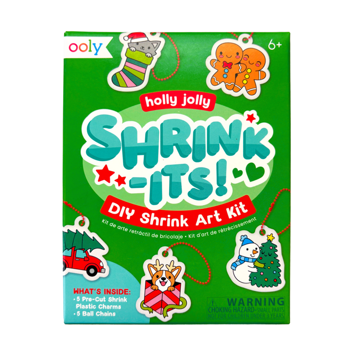 Holly Jolly DIY Shrink Art Kit