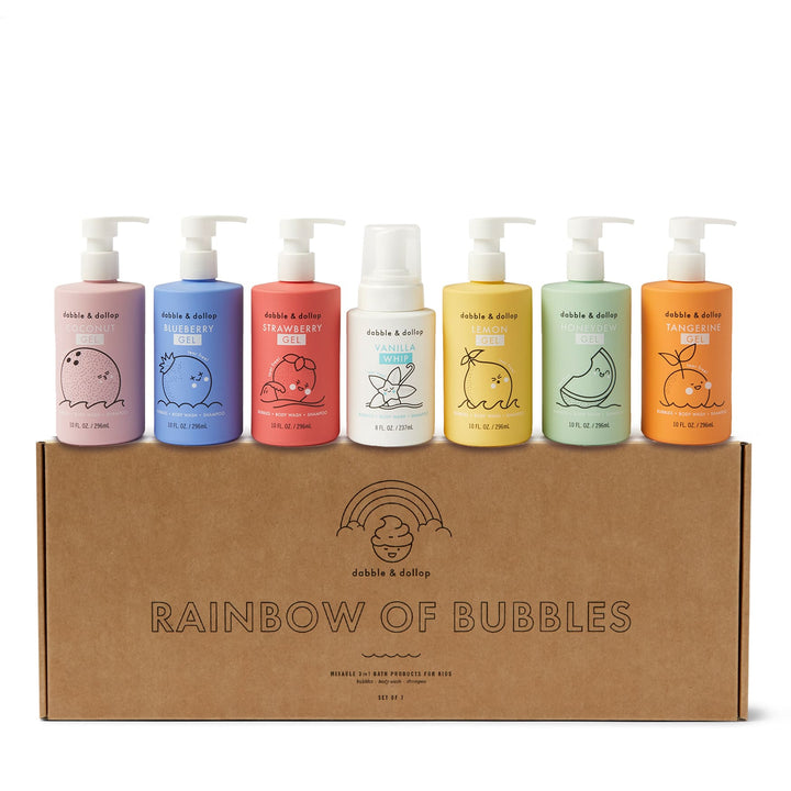 Dabble & Dollop Rainbow of Bubbles Bath Bundle Dabble & Dollop Bundles Dabble & Dollop Rainbow of Bubbles Bath Bundle Bonjour Fete - Party Supplies