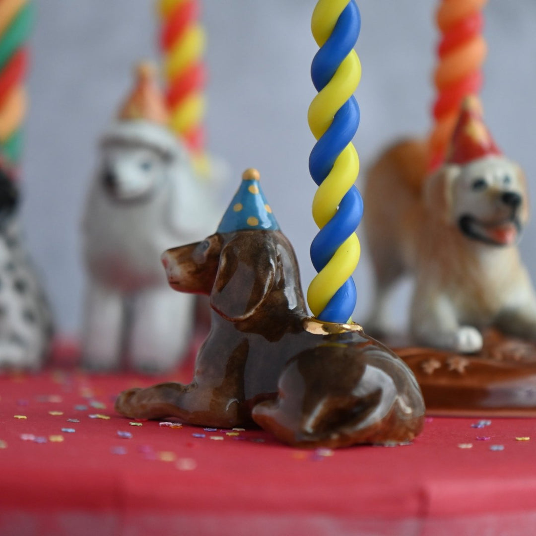 Dachshund Cake Topper Camp Hollow Cake Topper Dachshund Cake Topper Bonjour Fete - Party Supplies