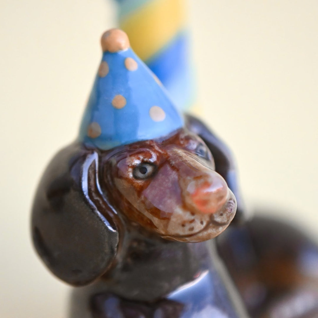 Dachshund Cake Topper Camp Hollow Cake Topper Dachshund Cake Topper Bonjour Fete - Party Supplies
