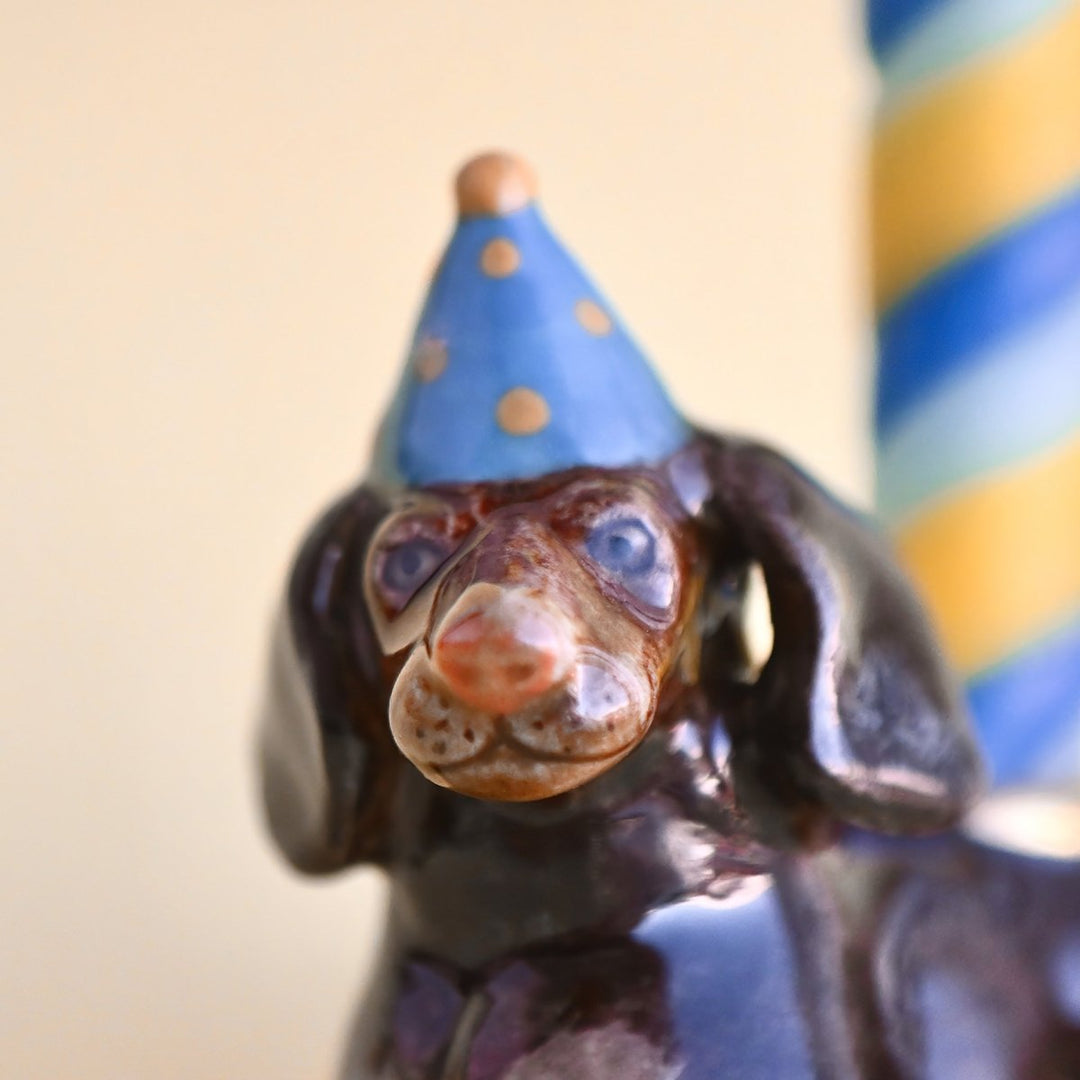 Dachshund Cake Topper Camp Hollow Cake Topper Dachshund Cake Topper Bonjour Fete - Party Supplies