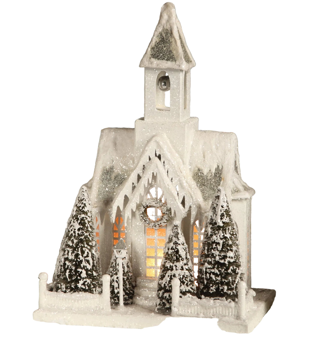 Ivory Church Large Bethany Lowe Designs, Inc. Ivory Church Large Bonjour Fete - Party Supplies